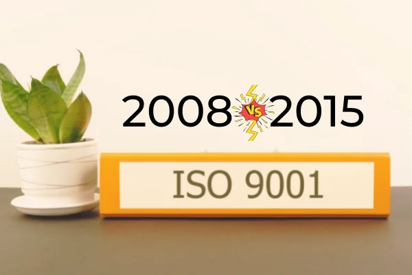 Differenze iso 9001 versione 2008 e 2015